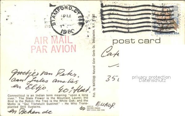 Connecticut US-State Lapeplan – Bild 2
