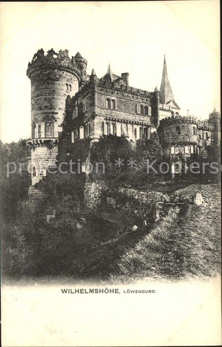 Wilhelmshoehe Kassel Löwenburg