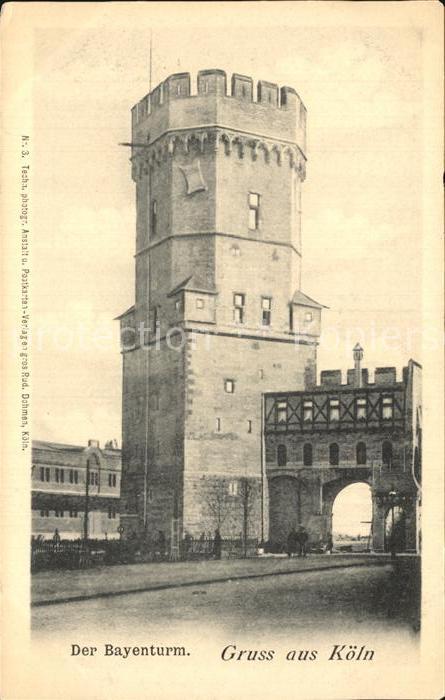 Koeln Rhein Bayenturm