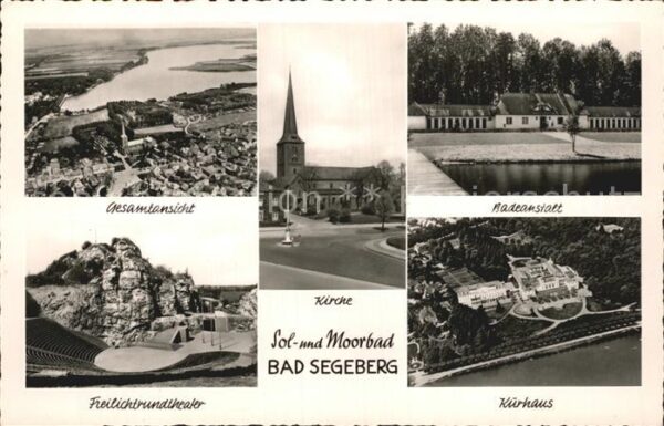 Bad Segeberg Freilichttheater Kurhaus Fliegeraufnahm