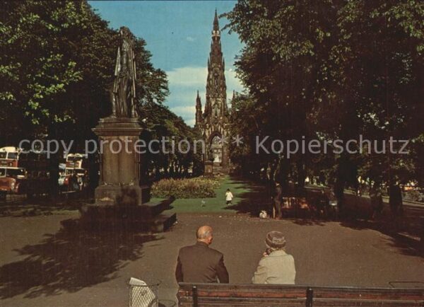 Edinburgh Scotland Princes Street