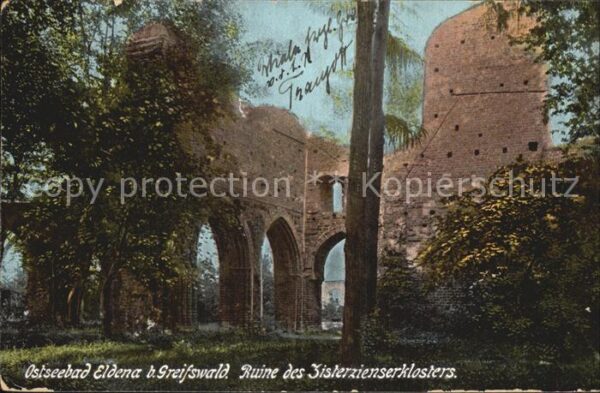Eldena Greifswald Ruine des Zisterzienserklosters