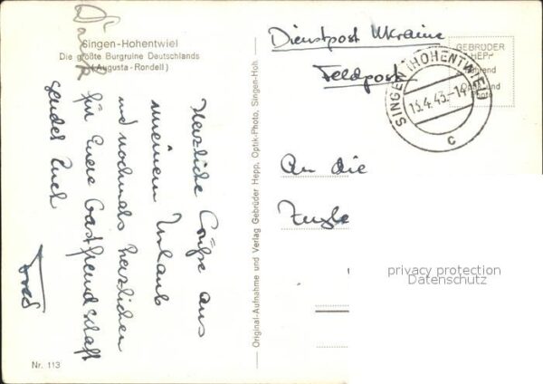 Singen Hohentwiel Burgruine – Bild 2
