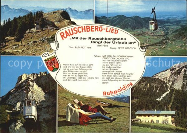 Ruhpolding Rauschberglied Seilbahn