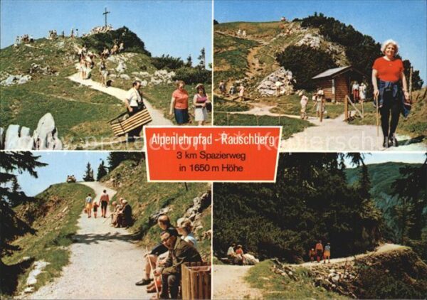 Ruhpolding Alpenlehrpfad Rauschberg