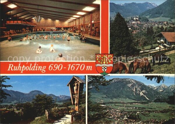 Ruhpolding Schwimmbad Pferde
