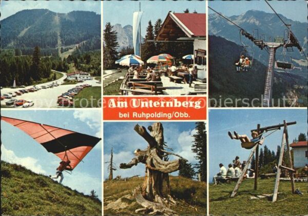 Ruhpolding Unterberg Seilbahn Drachenfliegen
