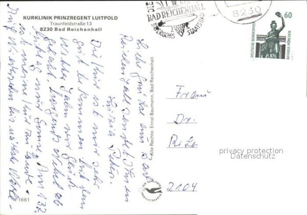 Bad Reichenhall Kurklinik Prinzregent Luitpold – Bild 2