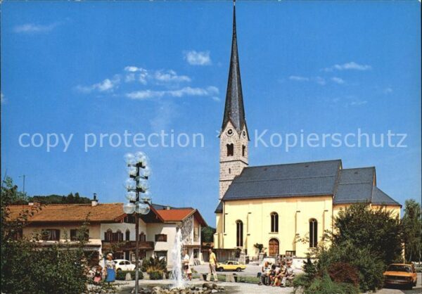 Bergen Chiemgau Kirchenpartie