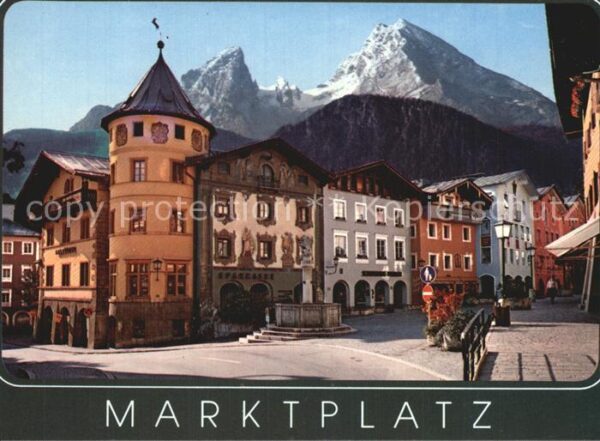 Berchtesgaden Marktplatz