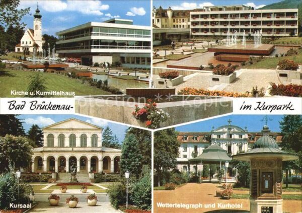 Bad Brueckenau Kurpark Kursaal