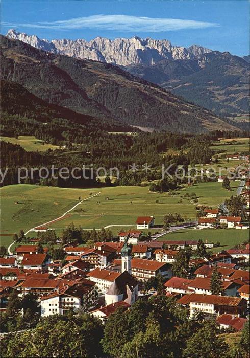 Reit Winkl gegen Kaisergebirge