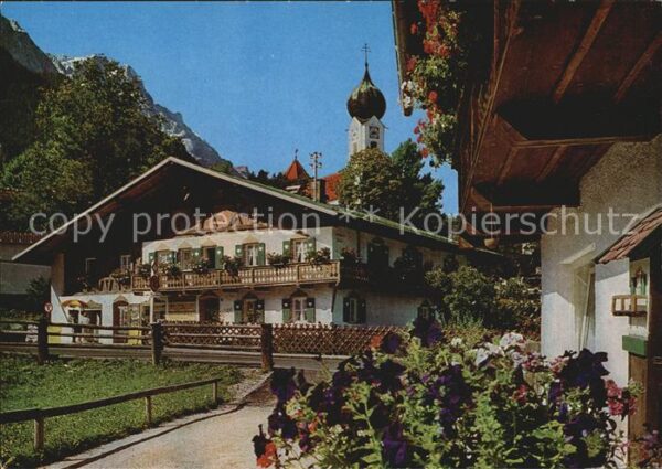 Garmisch-Partenkirchen Oberbayerisches Bauernhaus