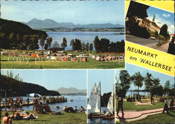 Neumarkt Wallersee Camping Minigolf Strand