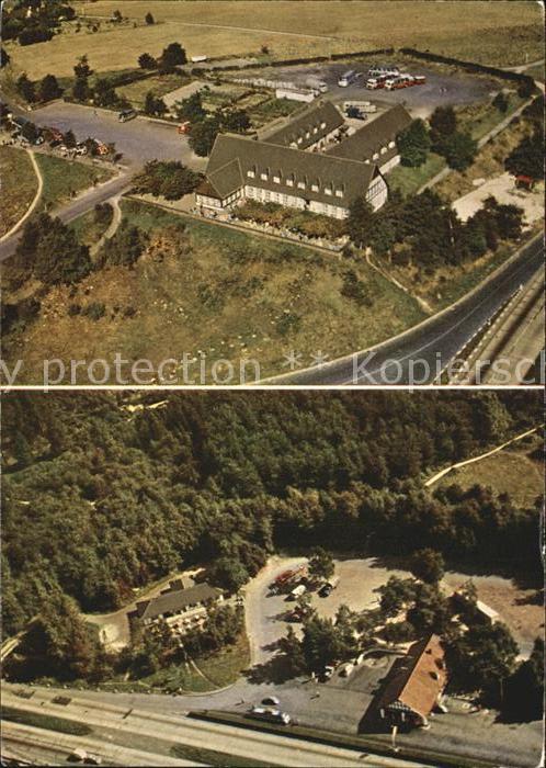 Siegburg Fliegeraufnahme Autobahnraststätte