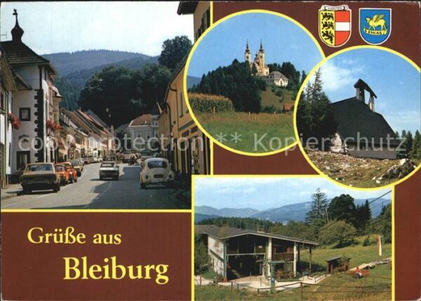Bleiberg Ortspartie KIrche