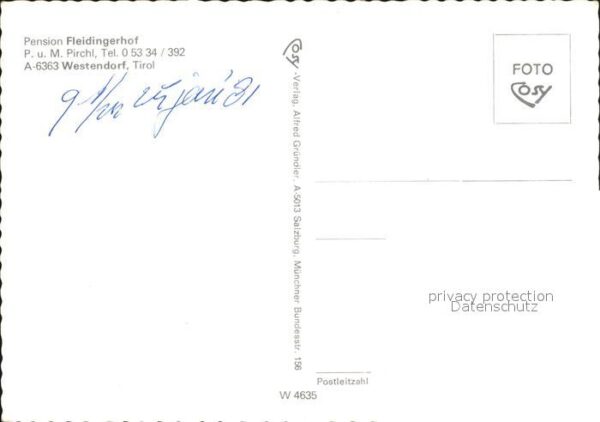Westendorf Tirol Pension Fleidingerhof – Bild 2