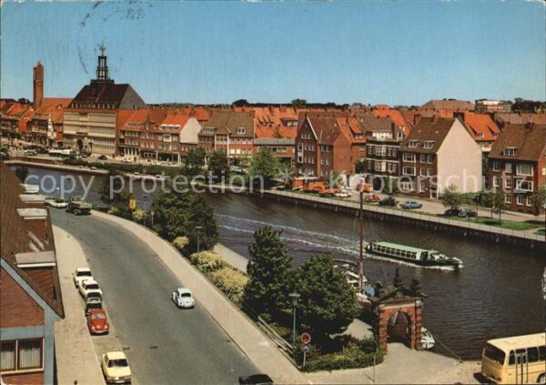 Emden Ostfriesland Ratsdelft und Rathaus