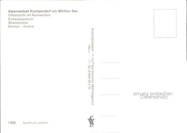 Krumpendorf Woerther See Alpenseebad – Bild 2