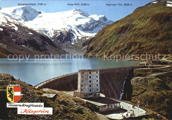 Kaprun Fliegeraufnahme Tauernkraftwerke