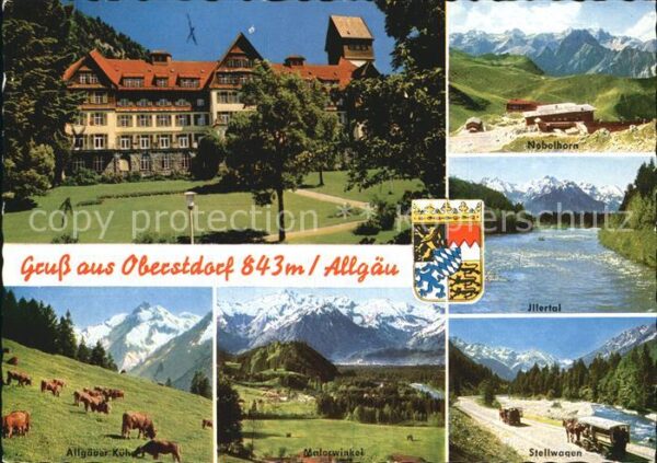 Oberstdorf Sanatorium Illertal Nebelhorn Stellwage