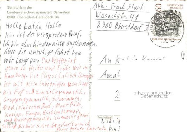 Oberstdorf Sanatorium Illertal Nebelhorn Stellwage – Bild 2