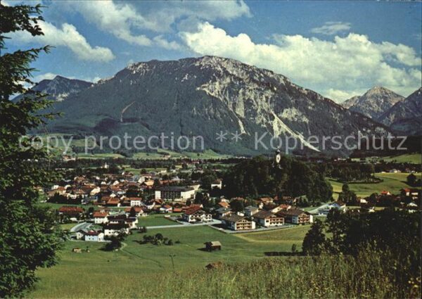 Ruhpolding mit Rauschberg und Sonntagshorn