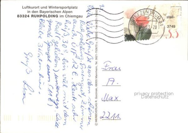 Ruhpolding Freibad Fliegeraufnahme Ortspartien – Bild 2