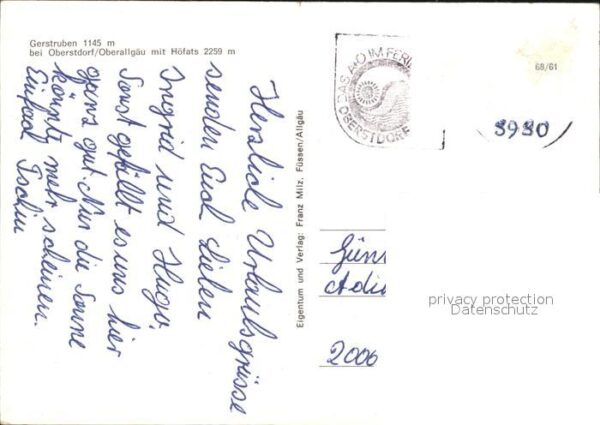 Gerstruben Kapelle mit Höfats – Bild 2