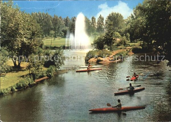 Medingen Bad Bevensen Kanus an der Ilmenau