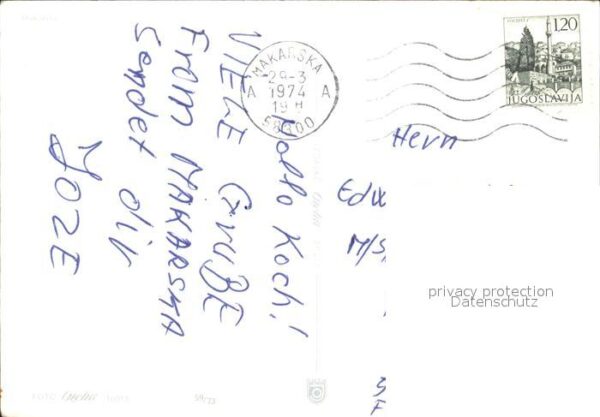 Makarska Dalmatien Fliegeraufnahme – Bild 2
