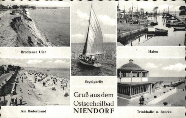 Niendorf Ostseebad Hafen Strand Brodtener Ufer Trinkhalle