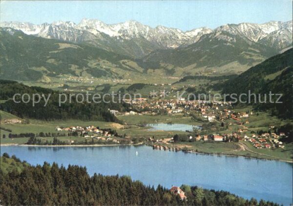 Immenstadt Allgaeu Bühl Fliegeraufnahme