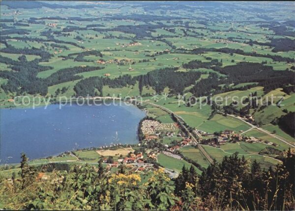 Buehl Alpsee Blick vom Immenstädter Horn