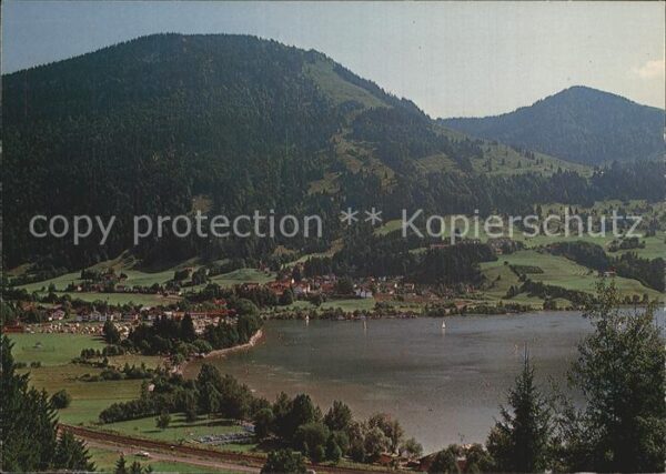 Buehl Alpsee Hauserstrandbad mit Horn und Gschwender