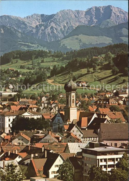 Immenstadt Allgaeu mit Daumengruppe