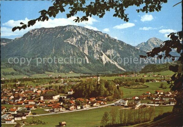 Ruhpolding mit Rauschberg und Sonntagshorn