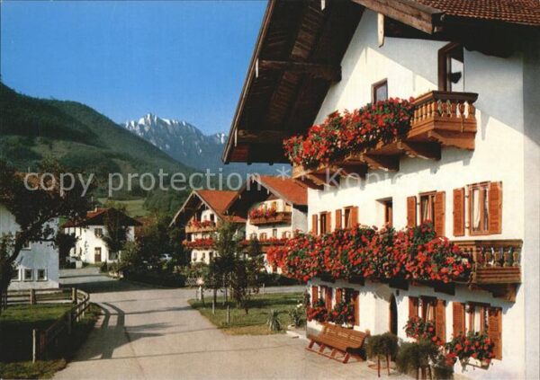 Rottau Chiemgau Bauernhäuser