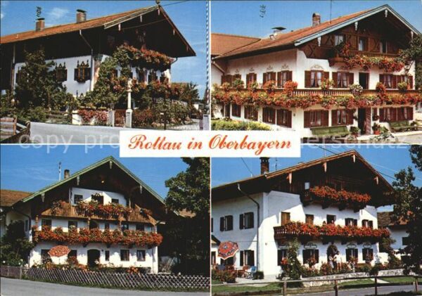 Rottau Chiemgau Bauernhäuser