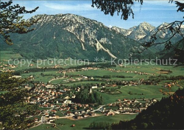 Ruhpolding mit Rauschberg und Sonntagshorn