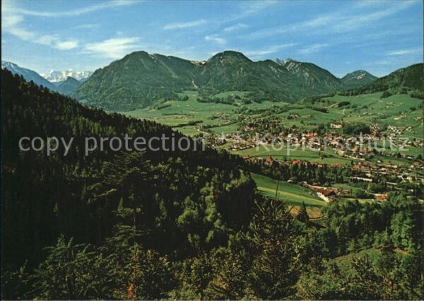 Ruhpolding mit Loferer Steinberge Reifelberge Unte