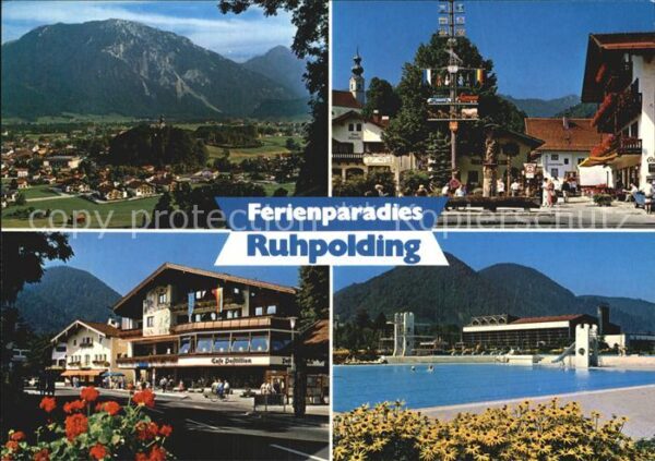 Ruhpolding mit Rauschberg Freibad Sonntagshorn Dor