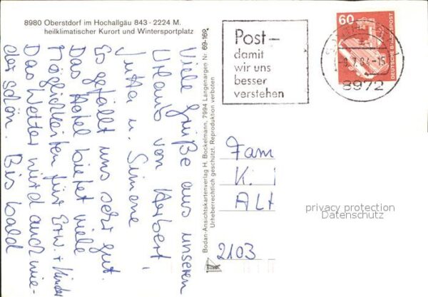 Oberstdorf Ortsansichten – Bild 2