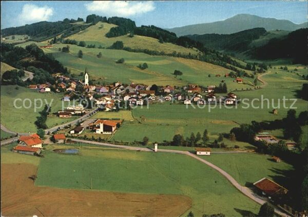 Missen Oberallgaeu Fliegeraufnahme