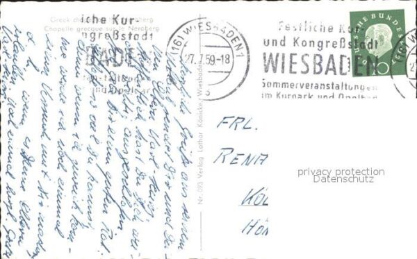 Griechische Kapelle Kirche Neroberg Wiesbaden – Bild 2
