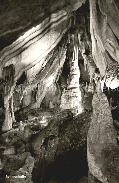 Hoehlen Caves Grottes Tropfsteinhöhle Attendorn Ruhmeshalle