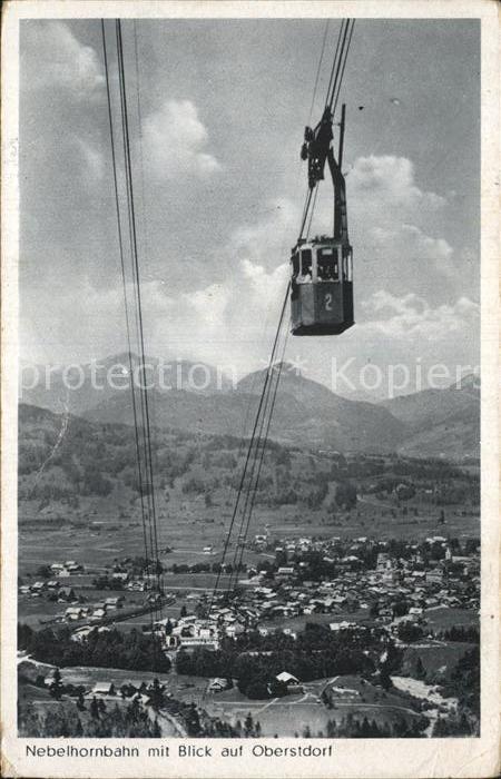 Seilbahn Nebelhorn Oberstdorf