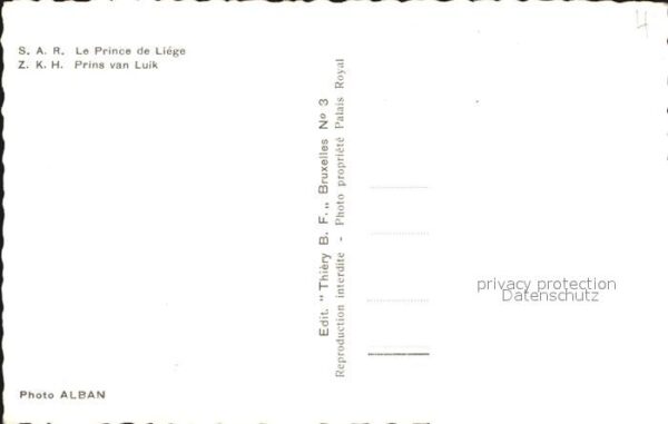 Adel Belgien Prince de Liege – Bild 2