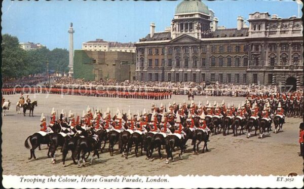 Leibgarde Wache Trooping the Colour Horse Guards Parade