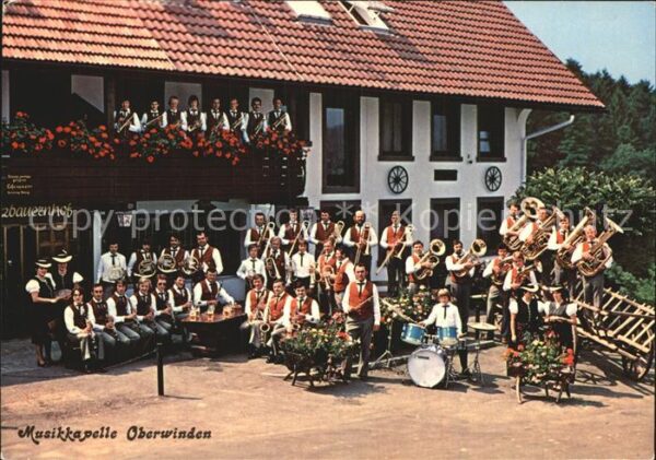 Musikanten Musikkapelle Oberwinden Pension-Cafe Sc